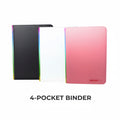LOADED ELITE 4-Pocket Rainbow Spine Zipper Binder