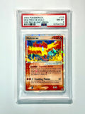 2004 Pokemon EX Moltres EX - Holo Fire Red & Leaf Green #115 - PSA 8