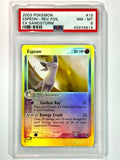 2003 Pokemon Espeon - Rev.Foil Ex Sandstorm #16 - PSA 8