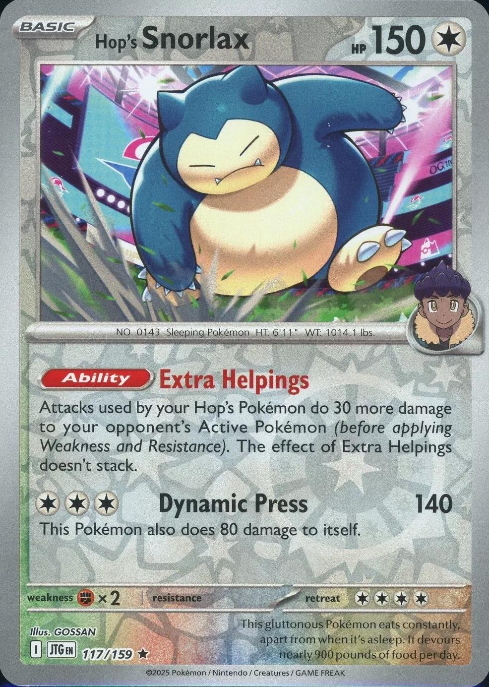 Hop's Snorlax