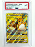 2019 Pokemon Sun & Moon Raichu/ALN.Raichu GX Unified Minds - FA #220 - PSA 9
