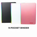 LOADED ELITE 9-Pocket Rainbow Spine Zipper Binder