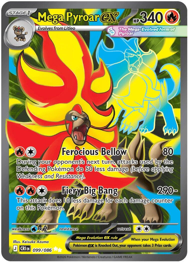 Mega Pyroar ex - 099/086