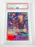 2022 ONE PIECE SANJI OP01-ALTERNATE ART #013 PSA 10