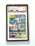 2019 P.M. JPN. Sun & Moon Mewtwo & Mew GX Tag Team GX All Stats #052 - PSA 9